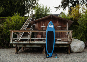 
            
                Load image into Gallery viewer, &amp;#39;Launch&amp;#39; inflatable paddle board - Blue
            
        